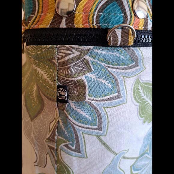 ZAND Amsterdam Womens Wrap Boho Skirt Adjustable One Size Fits Most Reversible - Picture 5 of 9